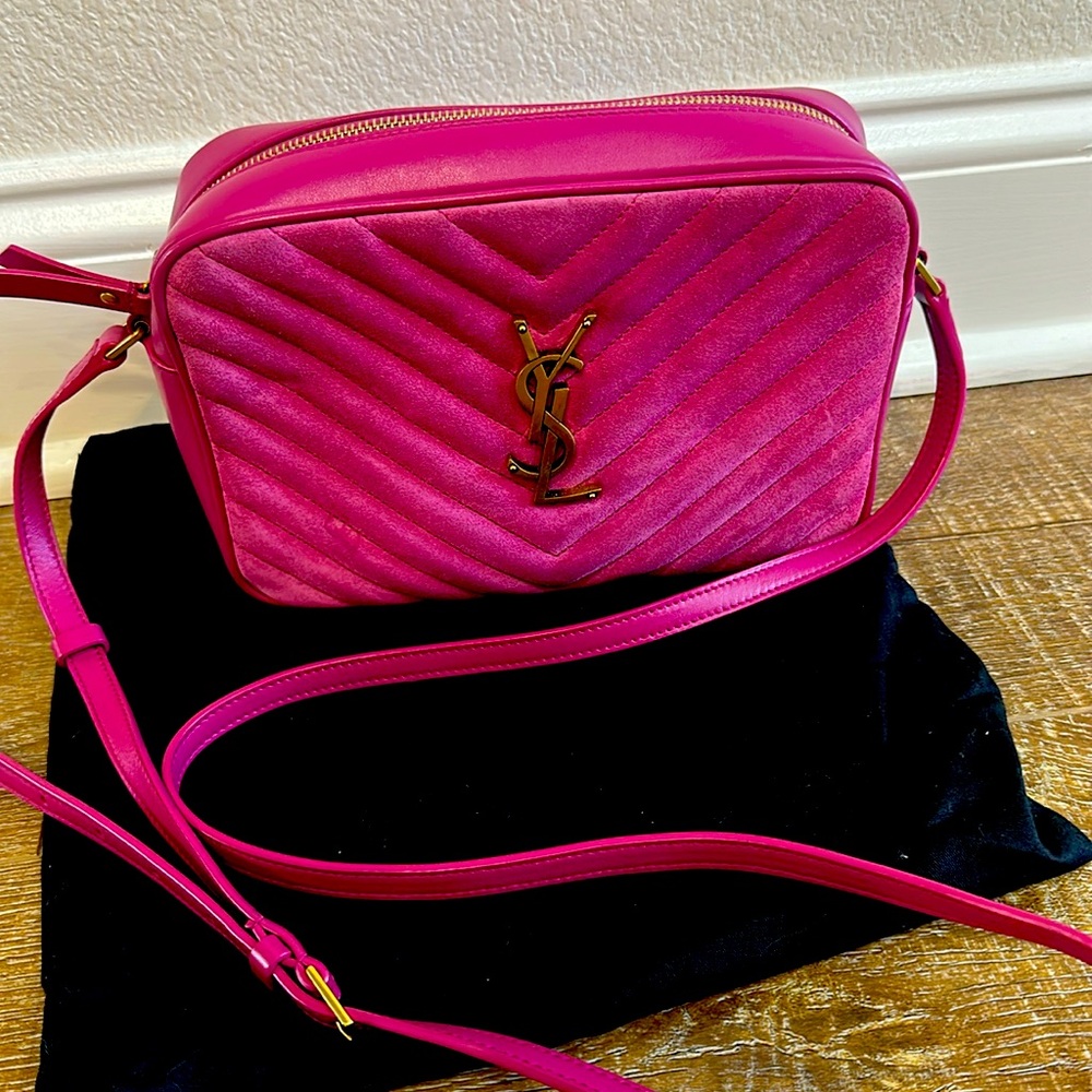 Saint Laurent Pink Crossbody Bag
